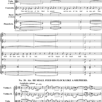 Messiah, no. 20: He shall feed His flock like a shepherd - Full Score