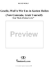 Italienisches Liederbuch, nach Paul Heyse, Part 1, No. 14 - Geselle, woll'n wir uns in Kutten hüllen?