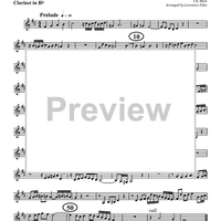 Prelude and Fugue XXII - Clarinet in Bb