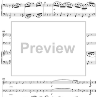 Piano Trio in E-flat Major, HobXV/11 - Piano Score