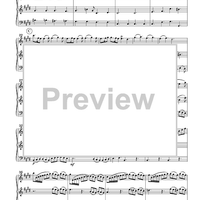Danza Pastorale - from Concerto in E Major, Op. 8 #1 - "Spring" - Score