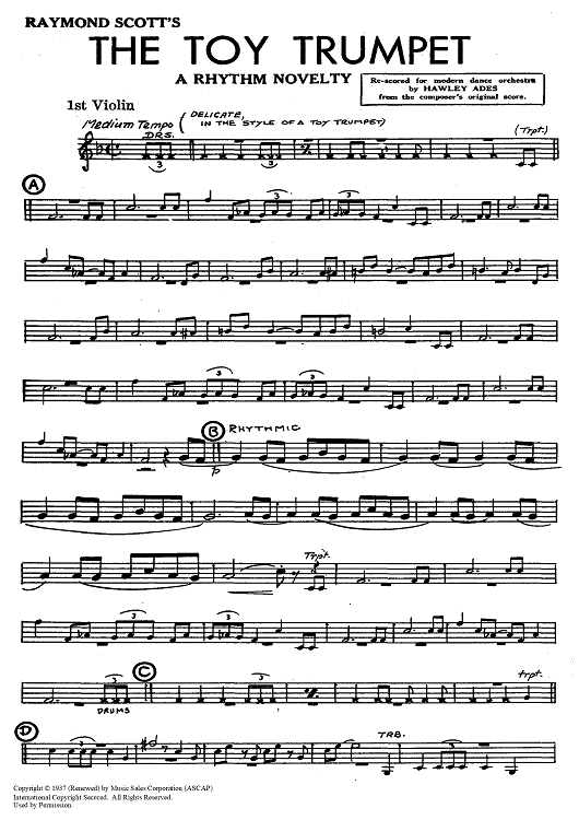 The Toy Trumpet - Violin