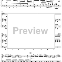 Flute Concerto in G Major - Piano Score