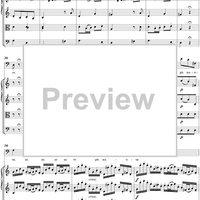 "Troppa briga a prender moglie", No. 2 from "La Finta Semplice", Act 1, K46a (K51) - Full Score