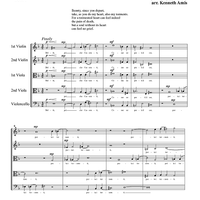 Belta poi che t'assenti - Score