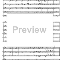 Sextuor pour la fin du 20ème Siècle or Variations on a theme by F. Schubert - Score