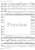 String Octet, Op. 20, Movement 2 - Score