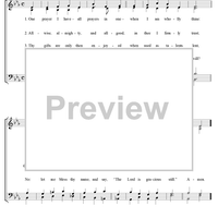 One Prayer I Have-All Prayers in One