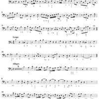 Concerto No. 3 in F Major from "6 Concerti Grossi" - From "6 Concertos in 7 Parts" - Bass