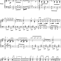 The U.S. Field Artillery March - Piano