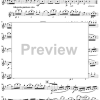 Serenata No. 2 in G Major - Violin 1