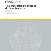 'La Météorologie annonce du beau temps' - Score and Parts