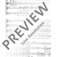 Choral songs on lyrics by Busch - Choral Score
