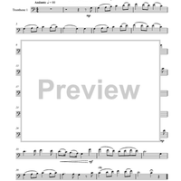 An English Folksong Suite - Trombone 1