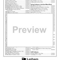 The Pleiades for String Orchestra - Score