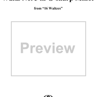 Waltz No. 3 in G-sharp Minor