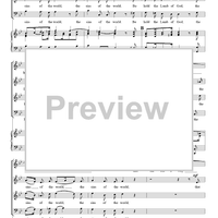 Messiah, no. 22: Behold the Lamb of God - Piano Score