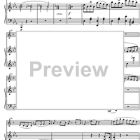 Sonata Eb Major - Score