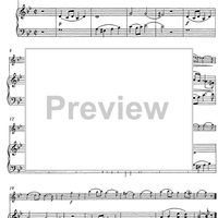 Gavotte (from L'amour malade) - Score