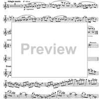 Preludio, Aria e Finale - Flute