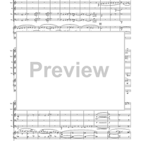 Concerto No. 1 for Organ and Brass Quintet - Score