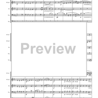 Quintet No. 3, Op. 7 - Score