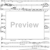 Piano Quartet No. 3 in C Minor, Movement 1 - Piano Score