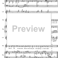 De la crudele morte de Cristo - Score