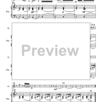 Sonata for Flute and Piano - Piano Score