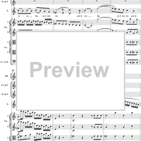 "Fra cento affanni", aria, K73c (K88) - Full Score