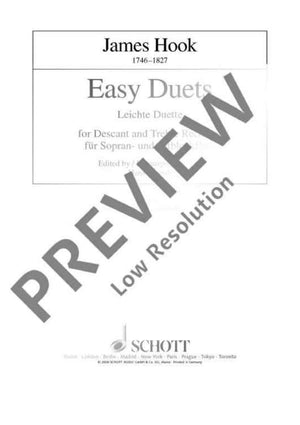 Easy Duets - Performing Score
