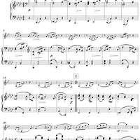 Viola Sonata No. 1, Movement 3 - Piano Score