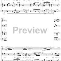 "Die Welt mit allen Königreichen", Aria, No. 4 from Cantata No. 59: "Wer mich liebet, der wird mein Wort halten" - Piano Score