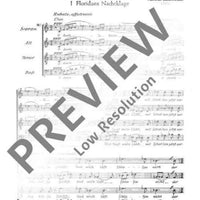 Zwei Barocklieder - Choral Score