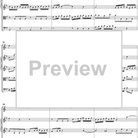 Sinfonia in G major - No. 8 from Cantata no. 75 - BWV75