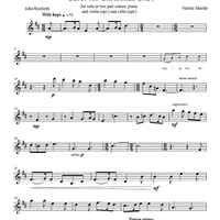 Carol for Christmas 2020 - Violin, Flute, or Oboe