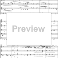 Quintet in C Major, Movement 1 - Score