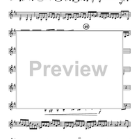 Little Fugue - Clarinet 3 in B-flat