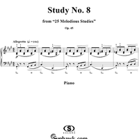Study, Op. 45, No. 8