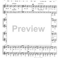 Tre Madrigali - Score