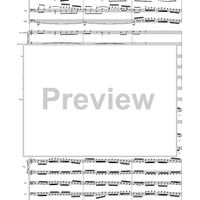 Missa Solemnis, No. 4: Sanctus - Full Score