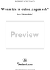 Dichterliebe (Song Cycle), Op. 48, No. 04: Wenn ich in deine Augen seh' - No. 4 from "Dichterliebe" Op. 48