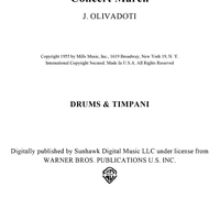 Springtime Festival - Drums & Timpani