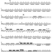 The Four Seasons, No. 4: Winter - Cello/Bass