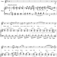 Five Lieder, Op. 106, No. 1, Ständchen