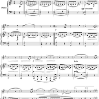 Farewell to the Piano - Piano Score