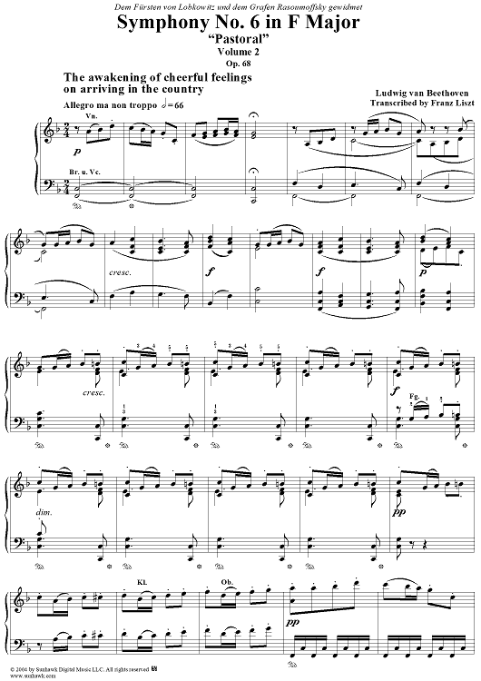 Symphony No. 6 in F Major, Op. 68