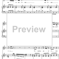 Non appaga il mio desio - Score