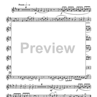 Allegro from Sonate No. 4 - Clarinet 2 in B-flat