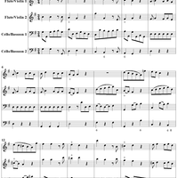 Quartet in G major - Full Score